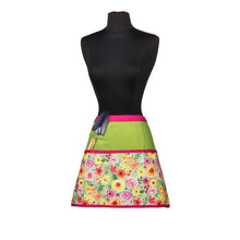 Load image into Gallery viewer, Bright Floral Small Apron