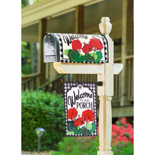 Load image into Gallery viewer, Geranium Plaid Mailbox Cover
