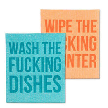 Load image into Gallery viewer, Swedish Dish Cloth Set Of 2