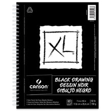Load image into Gallery viewer, Canson XL Black Drawing Books
