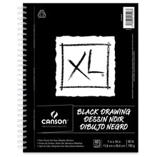 Load image into Gallery viewer, Canson XL Black Drawing Books