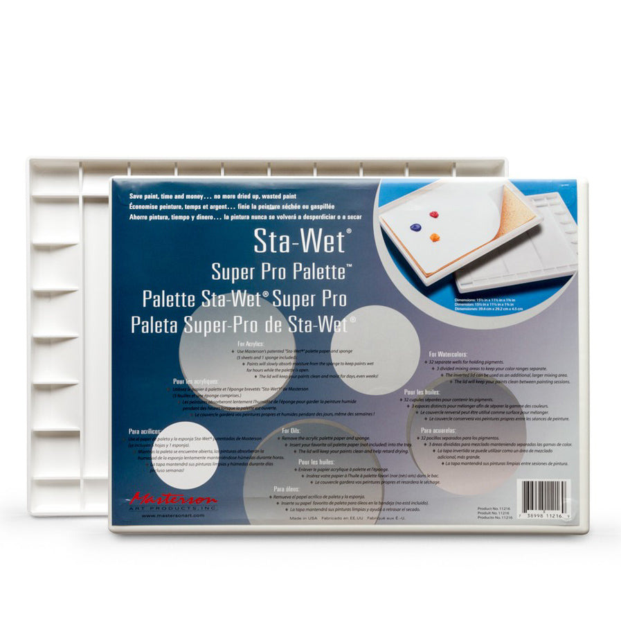 Sta-Wet Super Pro Paint Palette