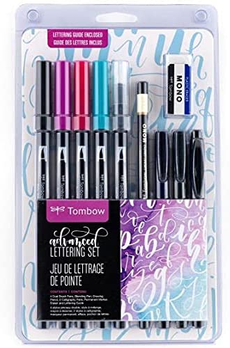 Tombow Hand Lettering Kit - Advanced - Nordic Tattoo Supplies
