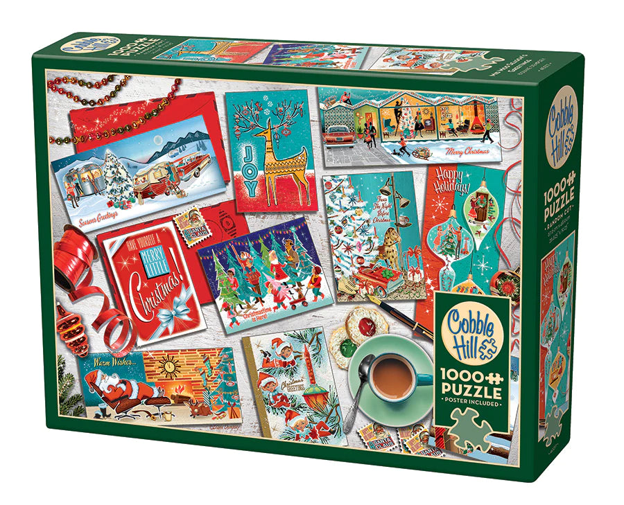 Mid Mod Season's Greetings | 1000 Piece