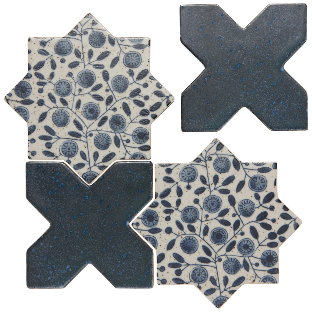 Zoom image Coasters Calendula Coasters Set of 4