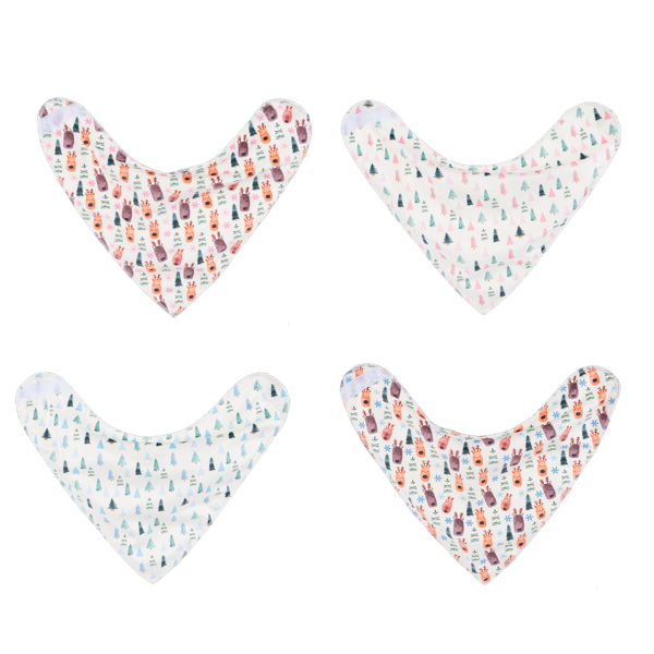 Bandana Bibs (6 set ppk.)