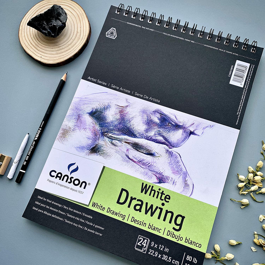 Canson - White Drawing Pads