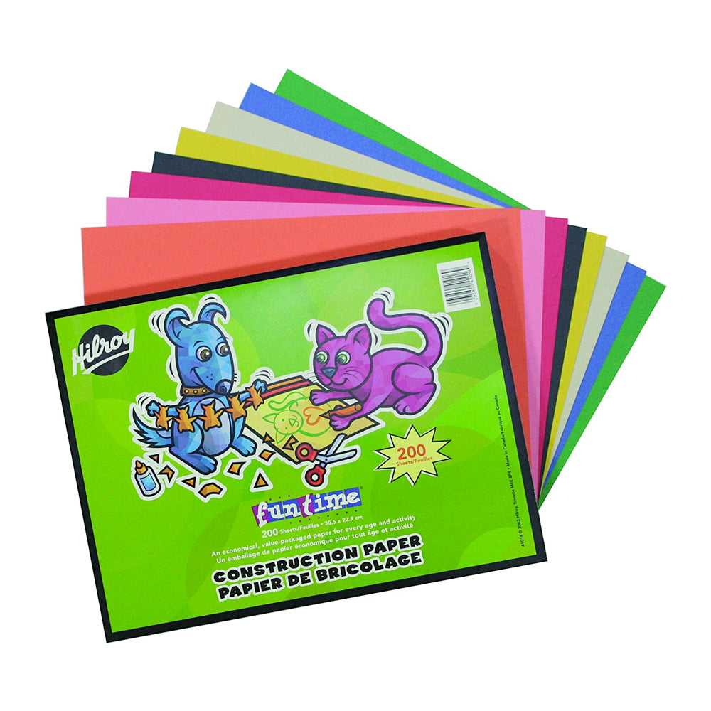 Hilroy - Construction Paper 200 Sheets