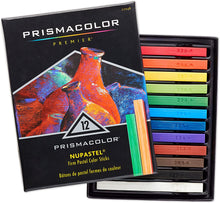 Load image into Gallery viewer, Prismacolor 12 Colour NUPASTEL Sticks
