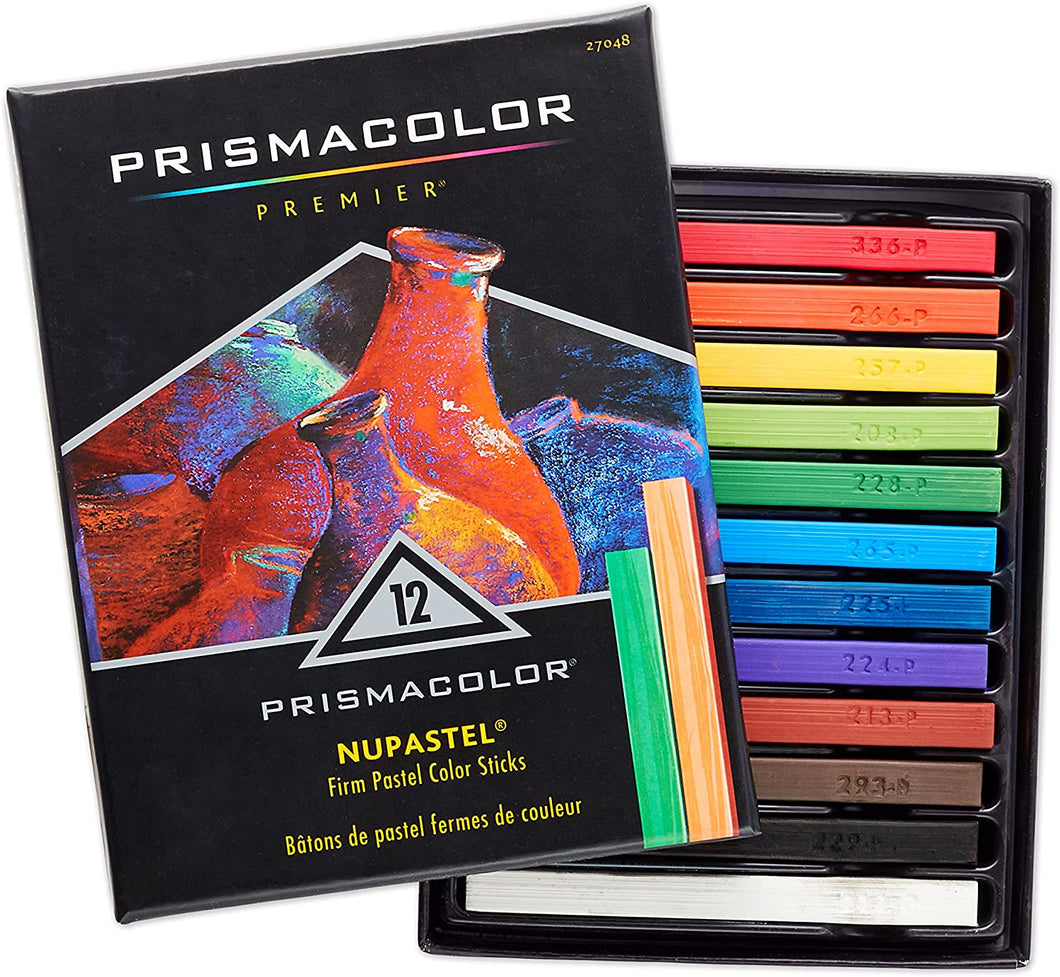 Prismacolor 12 Colour NUPASTEL Sticks