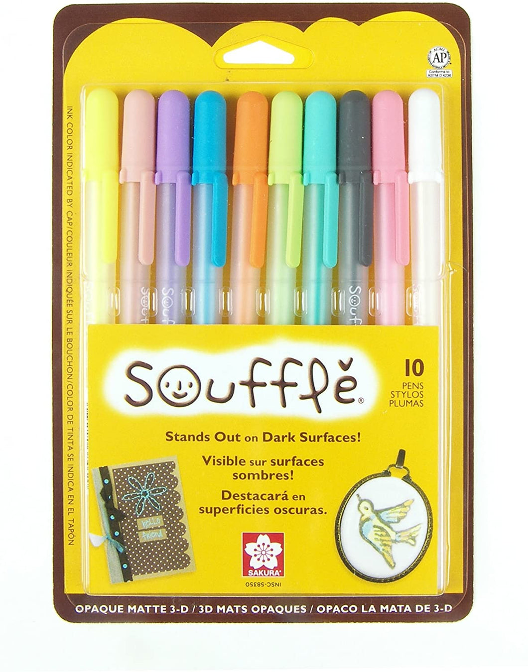 Gelly Roll Soufflé-10 Assorted Colours